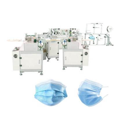 China Medical Semi Auto Face Mask Machine / Mask Manufacturing Machine Easy Operate for sale