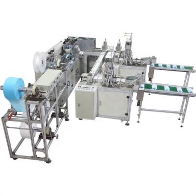 China 1.5kw Semi Auto Face Mask Machine With Ear Loop Welding Conveyor System for sale