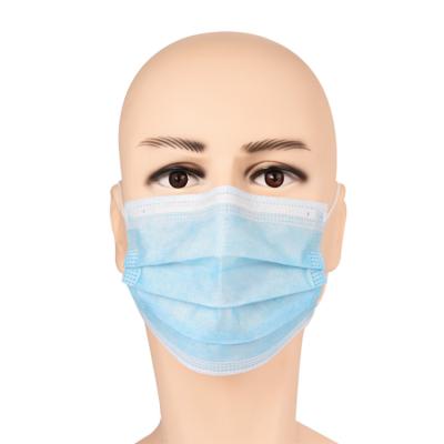 China Comfortable 3 Ply Disposable Mask , Disposable Surgical Face Mask Breathe Well for sale