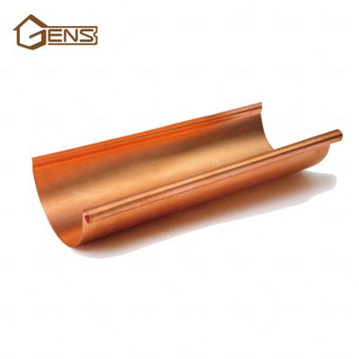 China New design EUROPEAN metal gutters for rainwater gutter system for sale