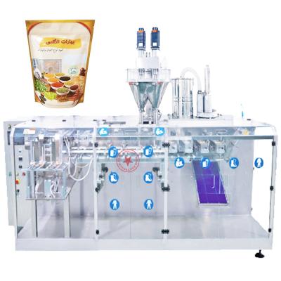 China High-speed automatic multifunctional food premade bag pouch package sachet packaging machines doypack spices powder packing machine for sale