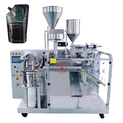 China Automatic Food Doypack Premade Bag Stand Up Pouch Oil Dish Laundry Detergent Hand Soap Filling Machines Wine Liquid Filling Machine for sale