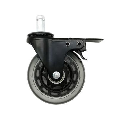 China Modern Caster Wheel Manufacturer Supply PU Office Chair Caster Wheels for sale