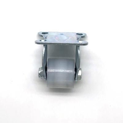 China 27 Mm Modern Light Duty Rigid Castor Wheel Small Fixed Caster With Bearing for sale