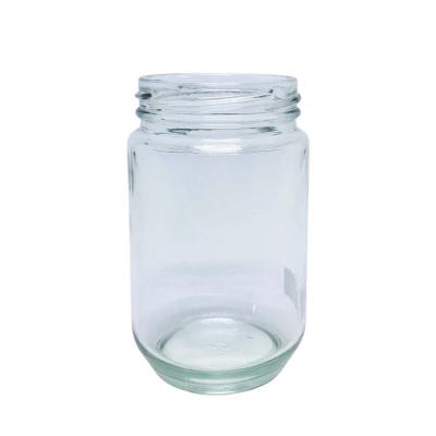 China Round Glass Jar 293.5ml Glass Jar for Jams Jellies Honey Sauce Pickled Cucumber Pepper Powder Mayonnise for sale