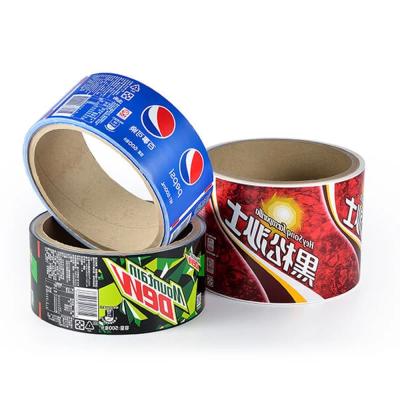 China OPS Heat Sensitive Film Beverage Label for sale