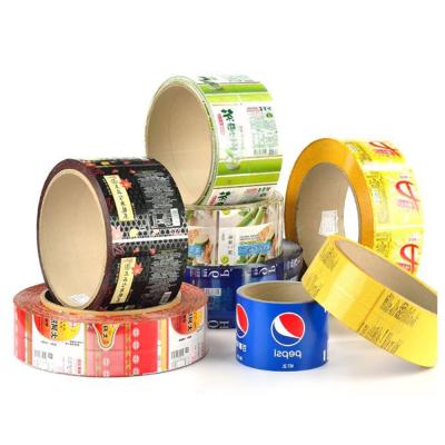 China Heat Sensitive PVC Film Product Label for sale