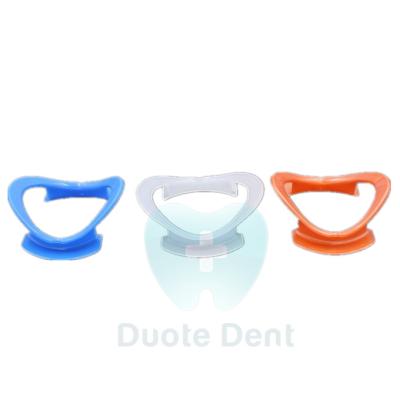 China Teeth Whitening Intraoral Oral Hygiene Dentist Use O-Shape Orthodontic Lip Cheek Retractor Mouth Opener Brace White/Dental Blue/Orange for sale