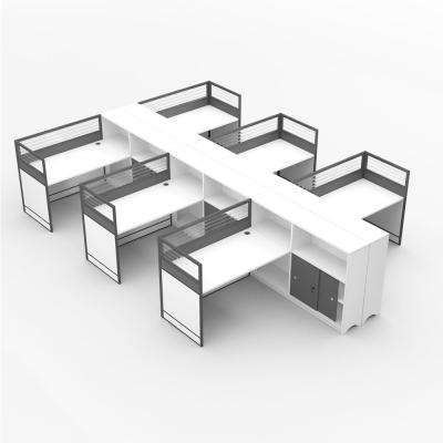 China Modern Workstation Desk for Staff Office Office Desk Smart Position Desk for sale