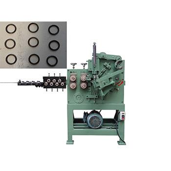 China Garment Shops Automatic Mechanical Flat Yarn Buckle Making Machine O Ring Making Machine for sale