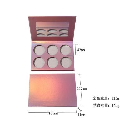 China Sunscreen Private Label Face Body Highlighter Vegan Makeup Pressed Powder Palette for sale