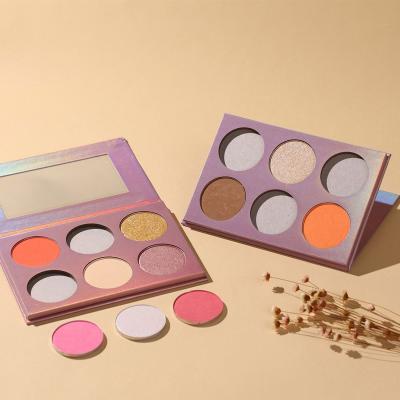 China Wholesale Pressed Powder Palette Highlighter Bar Face Body Sunscreen Vegan Custom Logo for sale