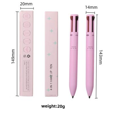 China Private Label Waterproof Custom Makeup Bulk Pink Eyebrow Pencils Pencil Enhancer for sale