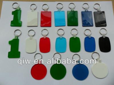 China Chinese Souvenir Plastic Keychain Mute Key Promotional Plastic Tags for sale