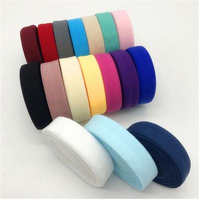 China Folding Sharpening Elastic Hot Sale 1.5cm Elastic Band Sharpening Elastic Band Cuff Edge Banding Tape Elastic Cloth Fabric Ledge for sale