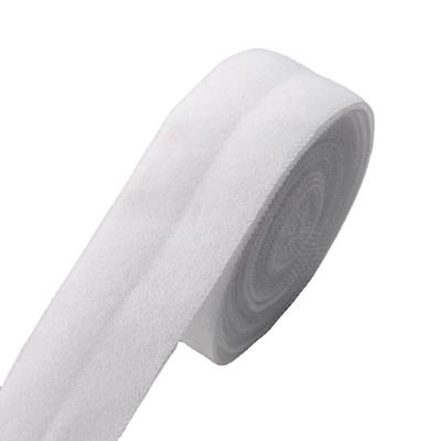 China Factory price 0.6cm-10cm elastic black white polyester knitted ribbon band elastic band for garment for sale