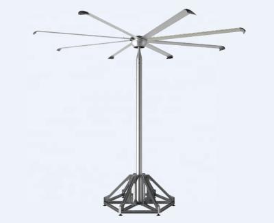 China DC Clube 3m Pole Cooling Floor Standing Fan For Electric Motor Fitness Gyms for sale