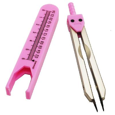 China Factory Price High Accuracy Medical Ecg Caliper ABS Ecg Divider Calipers With Different Colors for sale