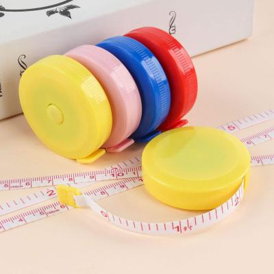 China The 1.5m small the tape measure beautiful small plastic telescopic tape measure the ruler the ruler of the ruler measuring soft tailor for sale