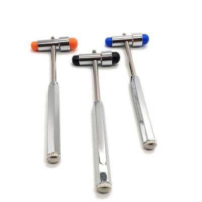 China Buck Hammer Percussor Diagnostic Reflex Needle & Brush Multifunctional Neurological Double Head Percussion Hammer Assorted Medical Tool Kit for sale