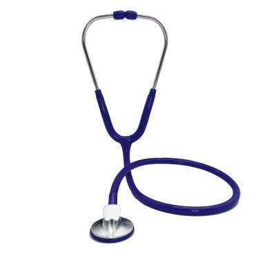 China Single-rod High Quality Medical Professional Auscultation Stethoscope Excellent Auscultation Heart Receiver Stainless Steel Fetal Ear Hook for sale