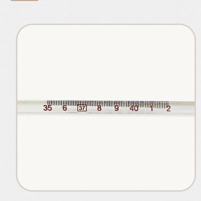 China Glass Oral Cavity a High Accuracy Probe Baby Heat Armpit Mercury Thermometer Plastic Doctor Thermometer for sale