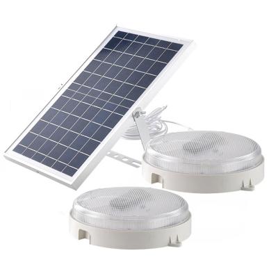 China Residential Solar ceiling light with remote control solar light lamp for indoor solar light home house for sale