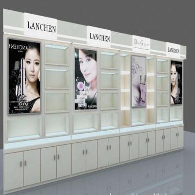 China High Quality Metal Make Up Display Stand Cosmetic Retail Display Racks Cosmetic Display Cabinet for sale