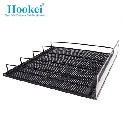 China Metal+Plastic Deli Beverage Soft Drink Showcase Refrigerator Shelves Gravity Fed Roller for sale