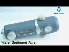 Home Water Sediment Filter 5T/Hr Large Flux High Pressure Healthy Safe