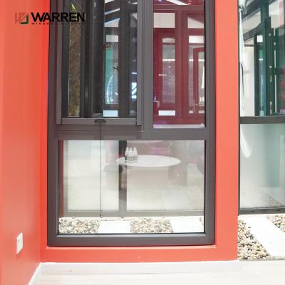 China Swing Customized Professional Indoor Window Aluminum Window Double Casement Glass Windows for sale