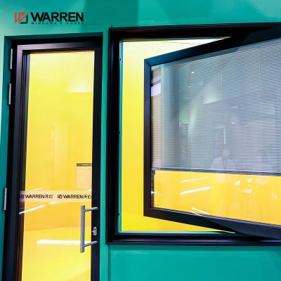 China New Pattern Customized Aluminum Alloy Glass Casement Horizontal Hinged Swing Design Window Hung Design Window for sale