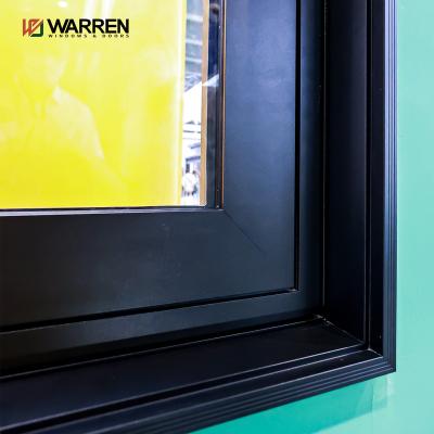 China Swing Customized Professional Horizontal Aluminum Alloy Single Casement Window Hung Casement Window for sale