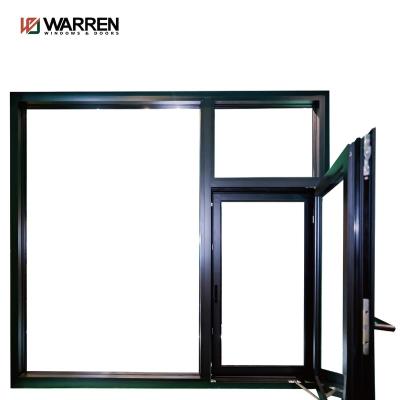 China Swing Custom Building Materials Double Glass Aluminum Casement Windows Sliding Aluminum Window for sale