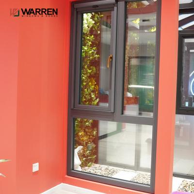 China Cheap Factory Price Swing Casement Windows Aluminum Window Glazing Aluminum Window With Subframe for sale