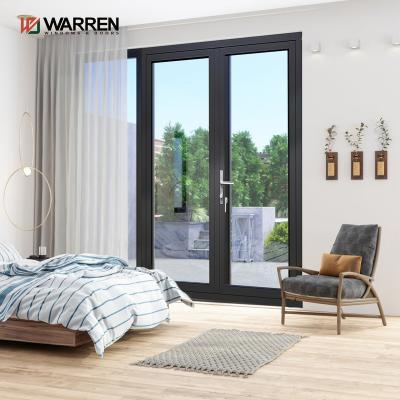 China Hot Selling Waterproof And High Quality Aluminum Exterior Double Glass Entry Door The Other Doors Curtain Door for sale