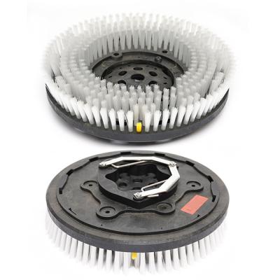 China Hotels PE Road Sweeper Scrubber Brush For Weizhuo Disc Brushes Replacement PP Industrial Nylon Disc Scrub Brushes for sale