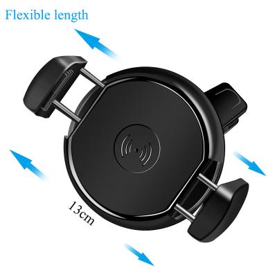 China Universal Mobile Phone Tablet MP3 GPS New Products Wireless Standard Mobile Phones Fast Wireless Charger Air Vent Mount for sale