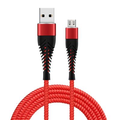 China Micro Data Fast Sync MP3 GPS Cable 2.1A Mobile Phone Tablet USB Charging Cable For Samsung Huawei Xiaomi LG Android Micro USB Mobile Phone Cables for sale