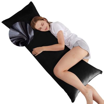 China Anti Dust Mite Velvet Full Body Pillow With Pillowcases For Pregnant Long Pillows For Sleeping Leg for sale