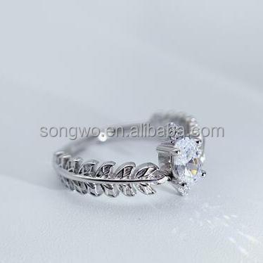 China CLASSIC 925 STERLING SILVER Zircon RING for sale