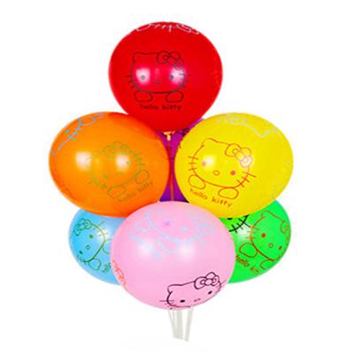 China Decoraive China Wholesale Latex Balloon Kids Toy Cartoon Round Latex Balloon for sale