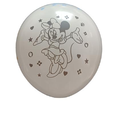 China Top-selling Decoraive thick latex full-flower five-sided cartoon latex balloon for sale