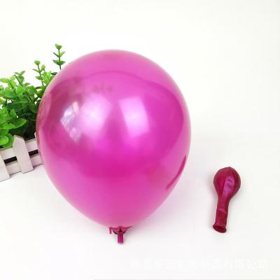 China Custom Party Occasion Multicolor Latex Balloon Round Logo Pearl Balloons For Wedding Party Decoration for sale