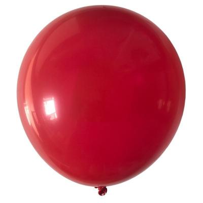 China Decoration 10/12 Inch Round Matte Latex Balloon Supplier En 71 Certificate Solid Single Latex Balloon For Party for sale