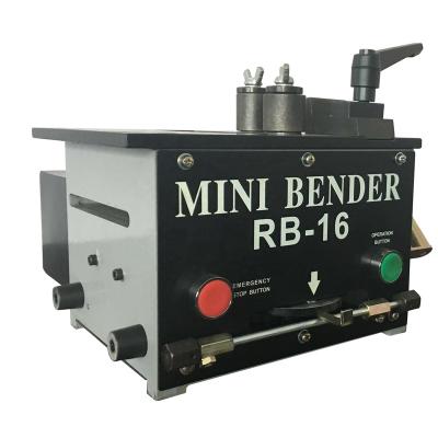 China Retail 16mm Portable Steel Bar Bending Machine Rebar Bender for sale