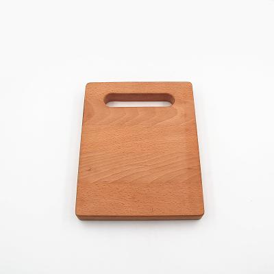 China Viable Custom Beech Grocery Wood Cut Cutting Board for sale