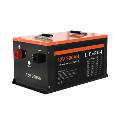 China Deep Cycle BMS AGV Lifepo4 Battery Pack 12v 300ah ODM for sale