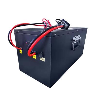 China OEM Lifepo LFP Battery AGV Pack 48v 100ah Lithium Iron Phosphate Battery for sale