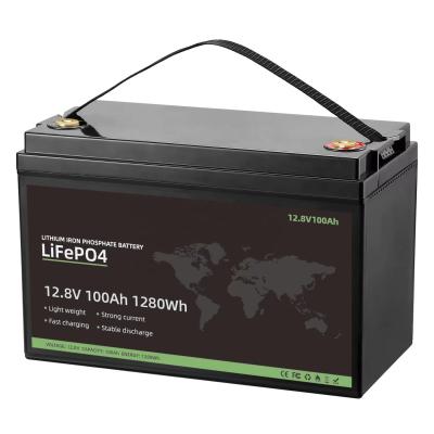 China Deep Cycle Lifepo Caravan Lithium Battery Pack 12.8V 25.6V For RV for sale